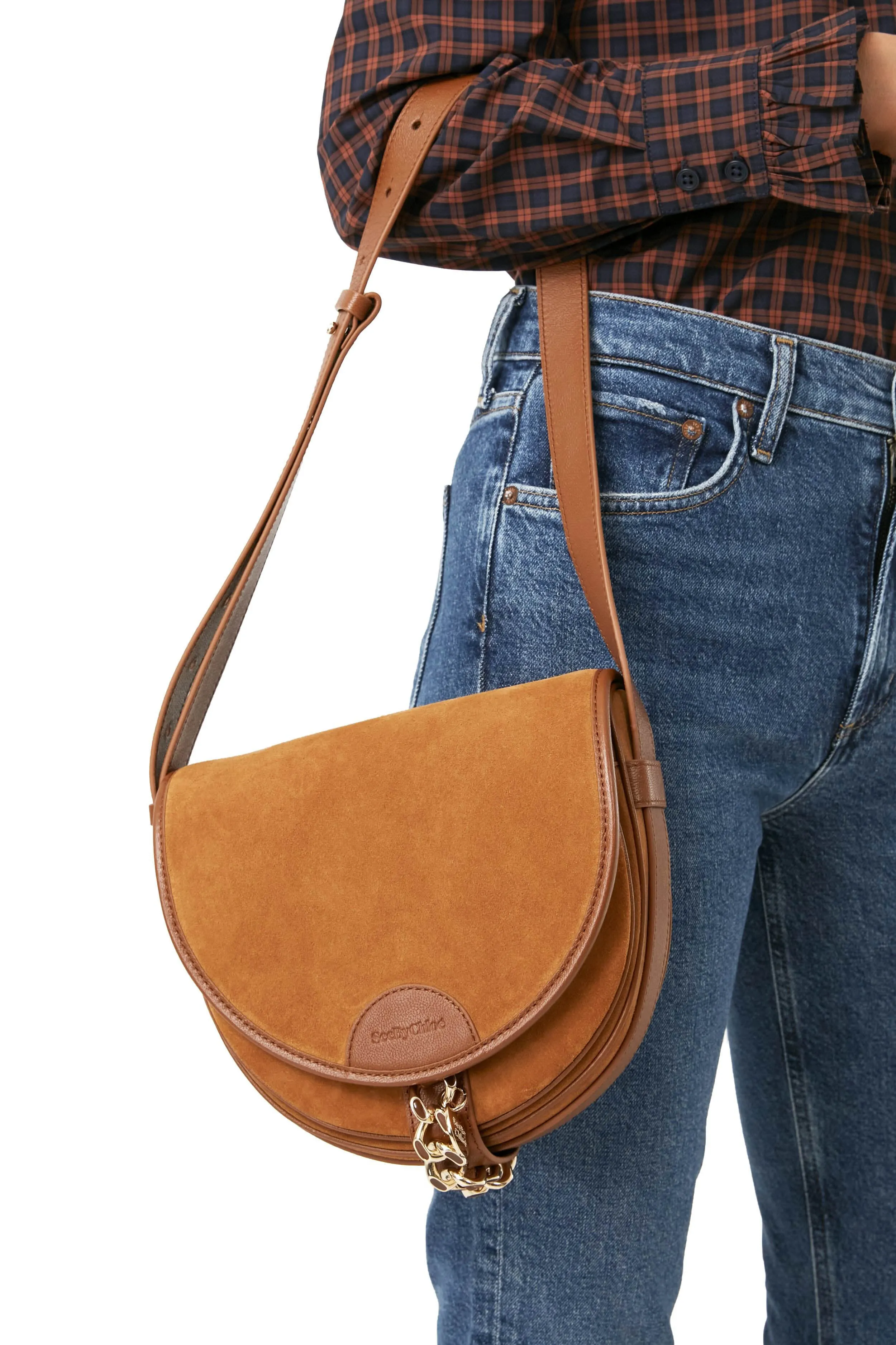 Caramello Suede Mara Bag sold by Tuckernuck product image thumbnail 2