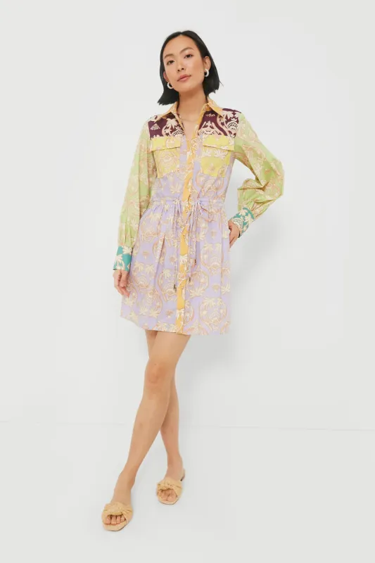 Palm Spliced Capri Mini Dress sold by Tuckernuck