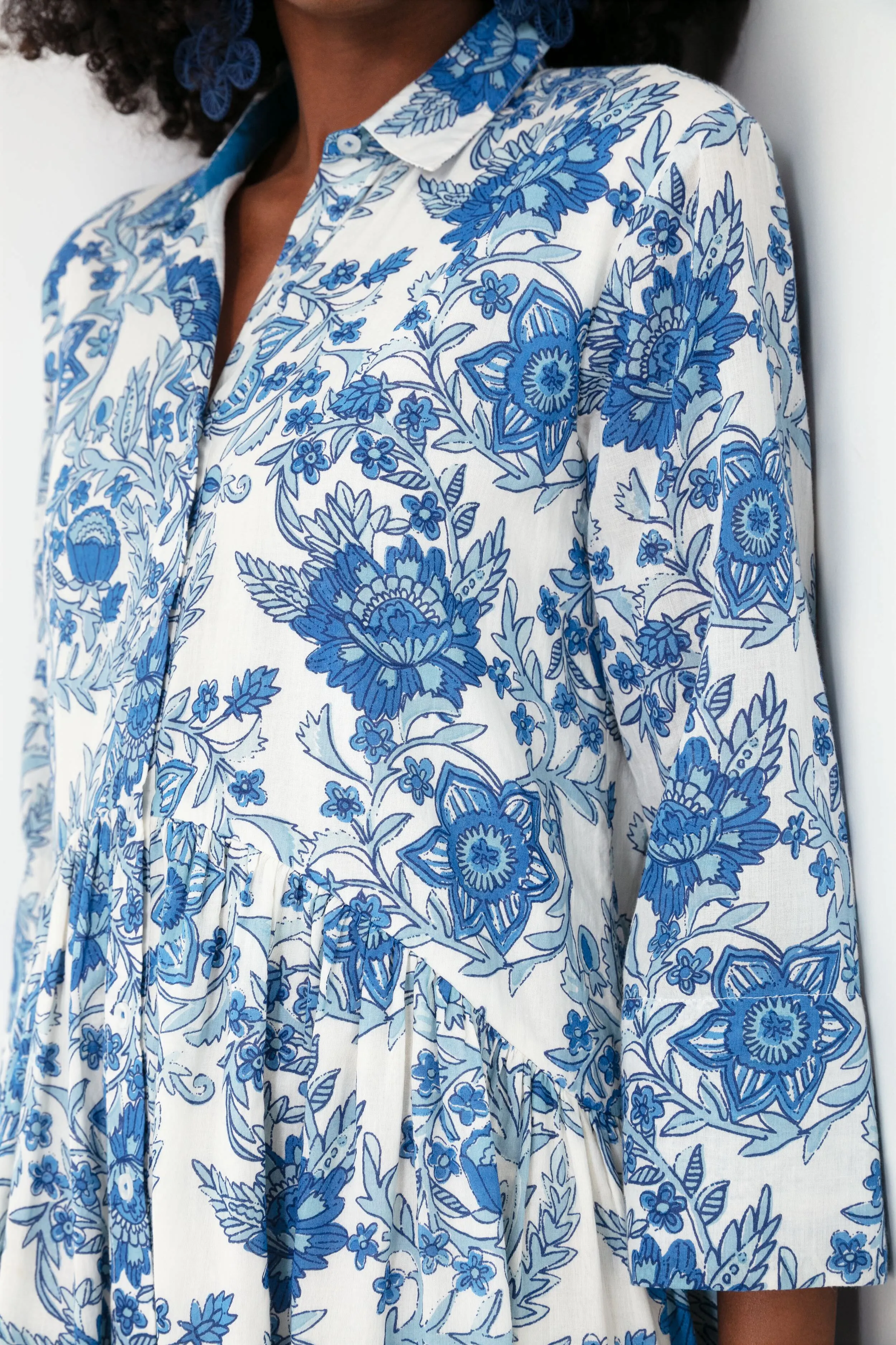 Exclusive Blue Leticia Deauville Mini Dress sold by Tuckernuck product image thumbnail 5