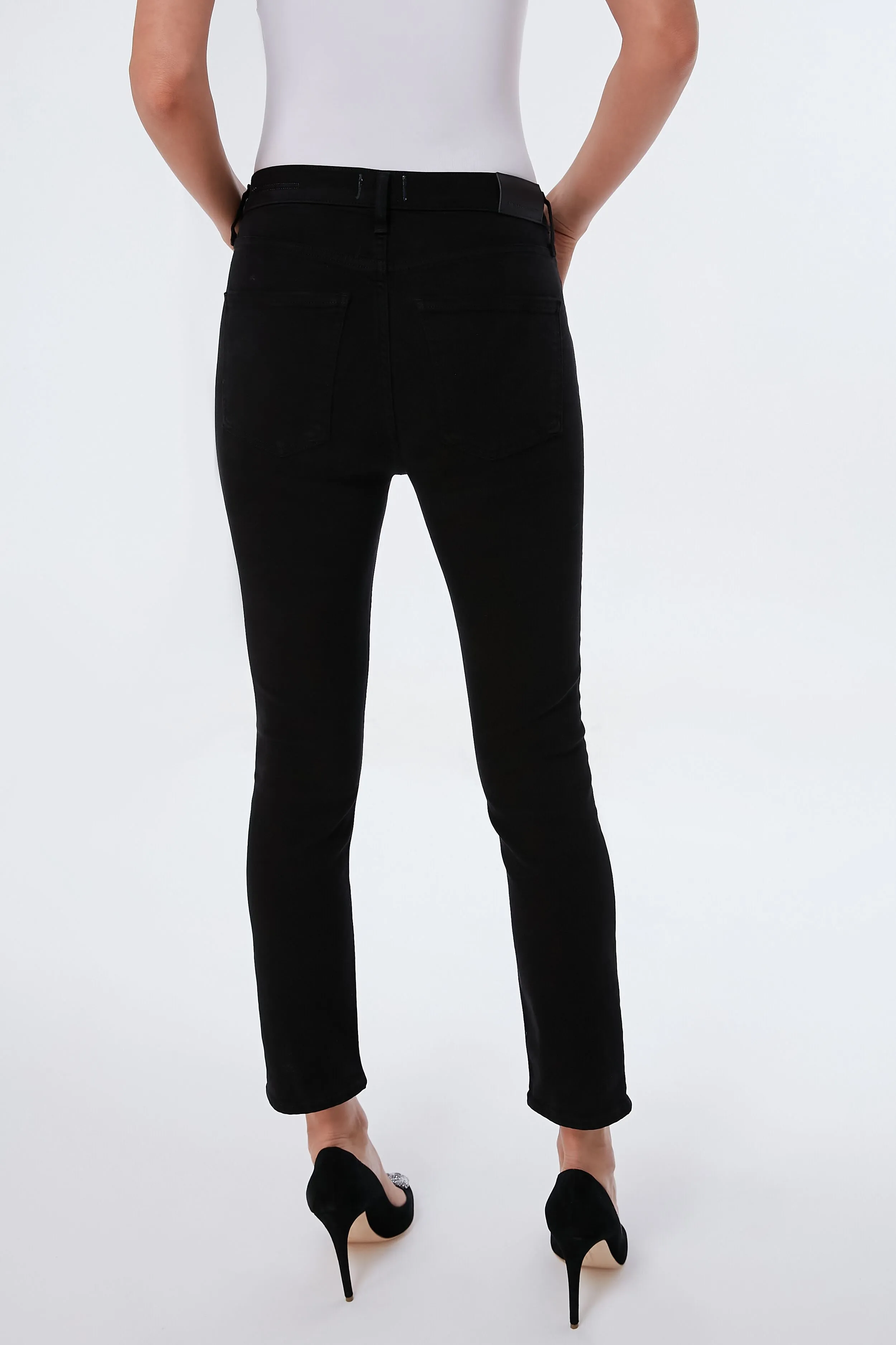 Plush Black Jolene High Rise Vintage Slim sold by Tuckernuck product image thumbnail 4