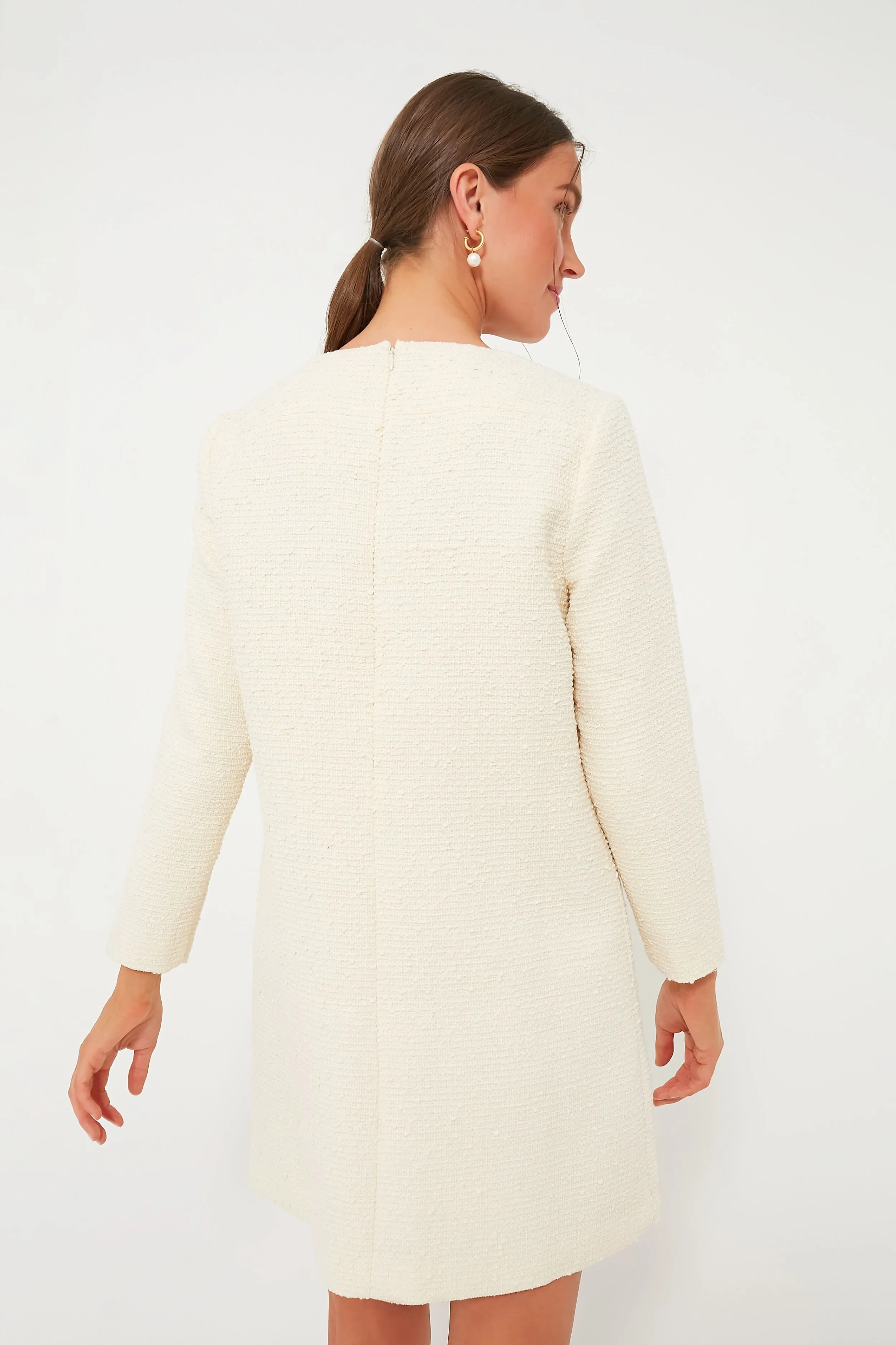 Blanc Tie Tweed Kelly Dress sold by Tuckernuck product image thumbnail 4