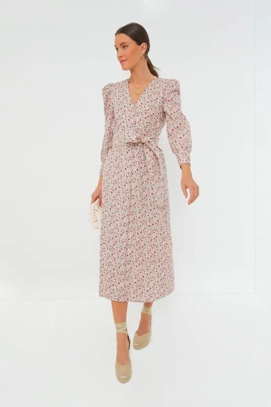 Pink Floral Nellie Maxi Dress sold by Tuckernuck