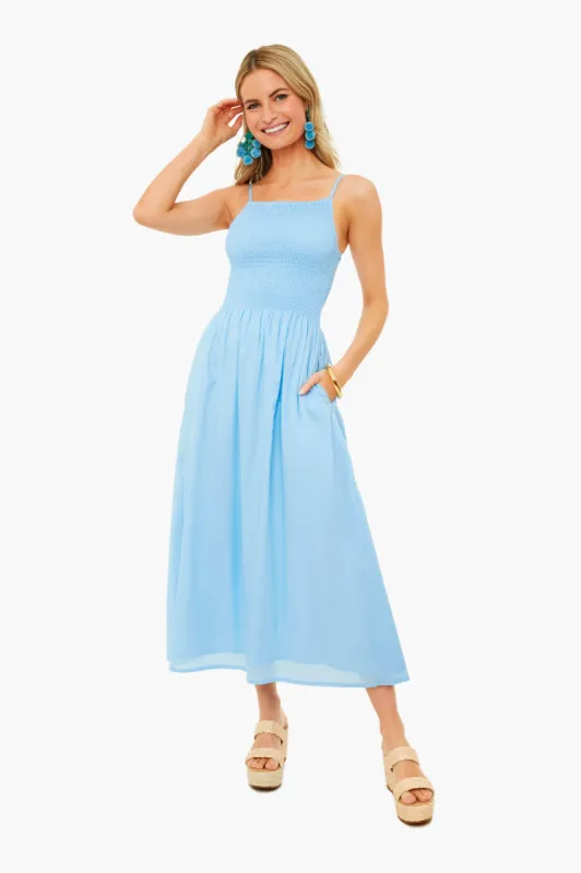 Cornflower Blue Nolie Dress made by Tuckernuck
