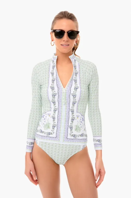 Garden Surf Shirt made by Tory Burch