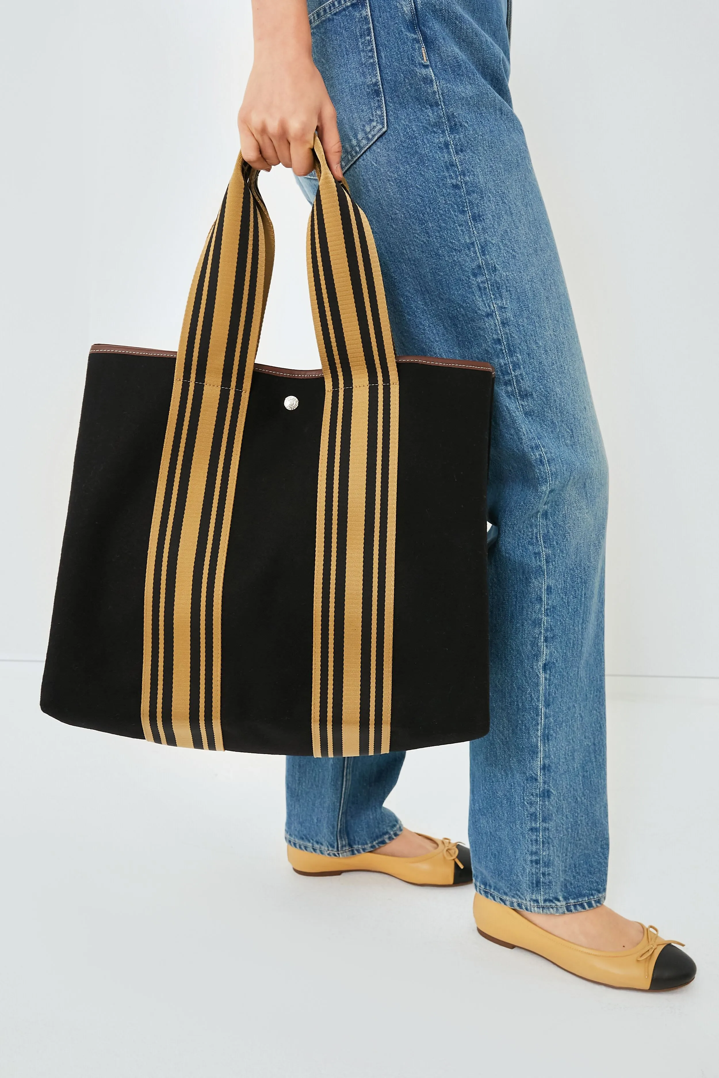 Black Flannel Equestrian Traversee L Tote sold by Tuckernuck product image thumbnail 4