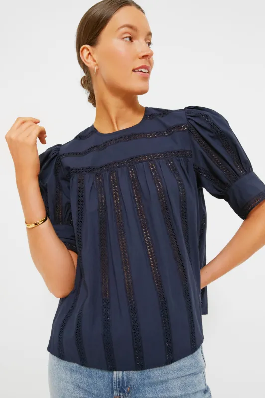 Midnight Nara Top made by Ulla Johnson