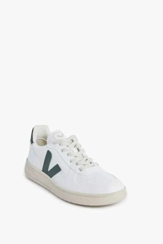 White Brittany V-10 Sneakers sold by Tuckernuck