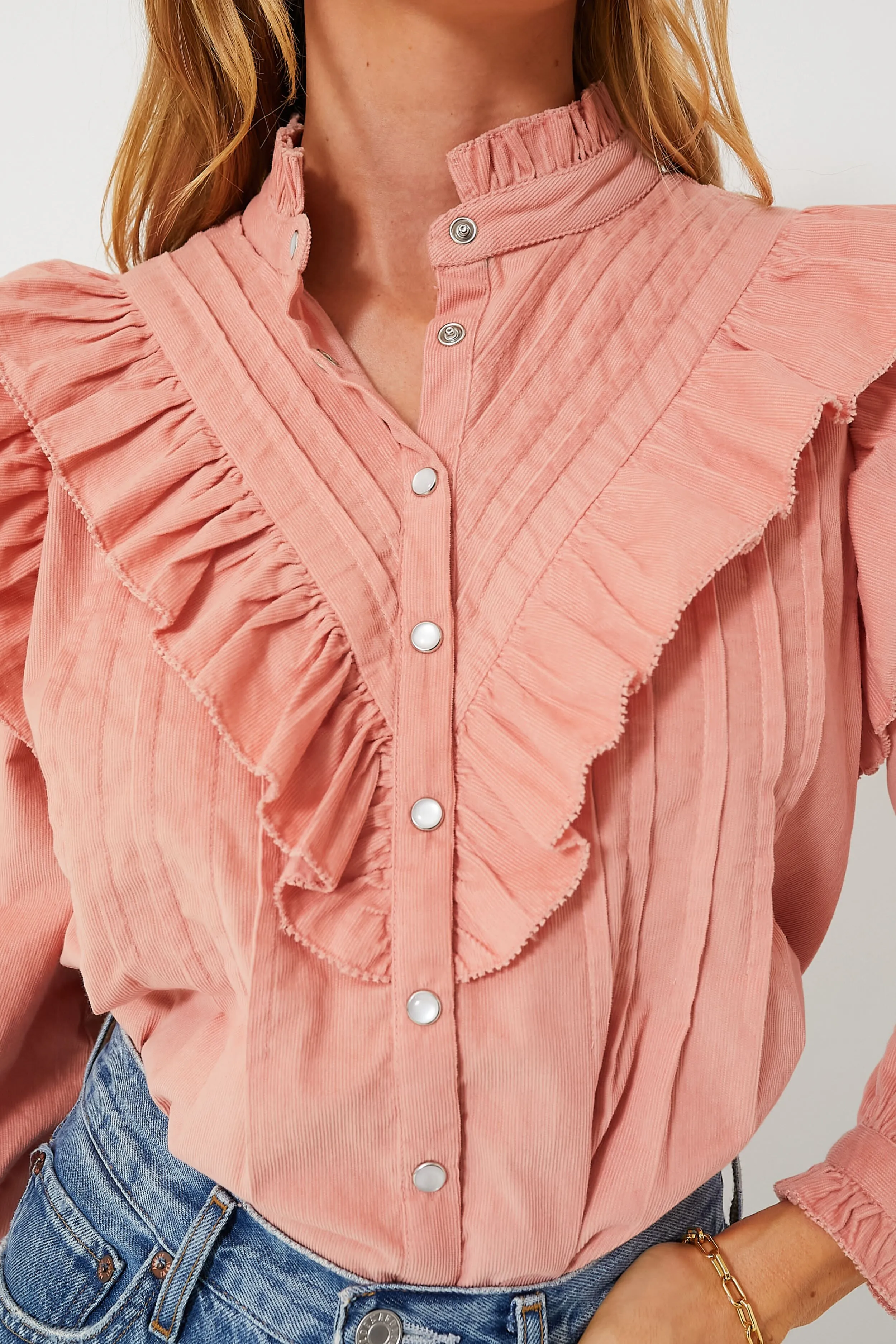 Dusty Pink Arlo Top sold by Tuckernuck product image thumbnail 5
