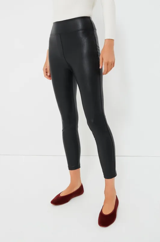 Black Leather Leggings sold by Tuckernuck