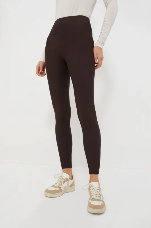 Chocolate Torte Let's Move Rib Hi Legging 25 made by Varley