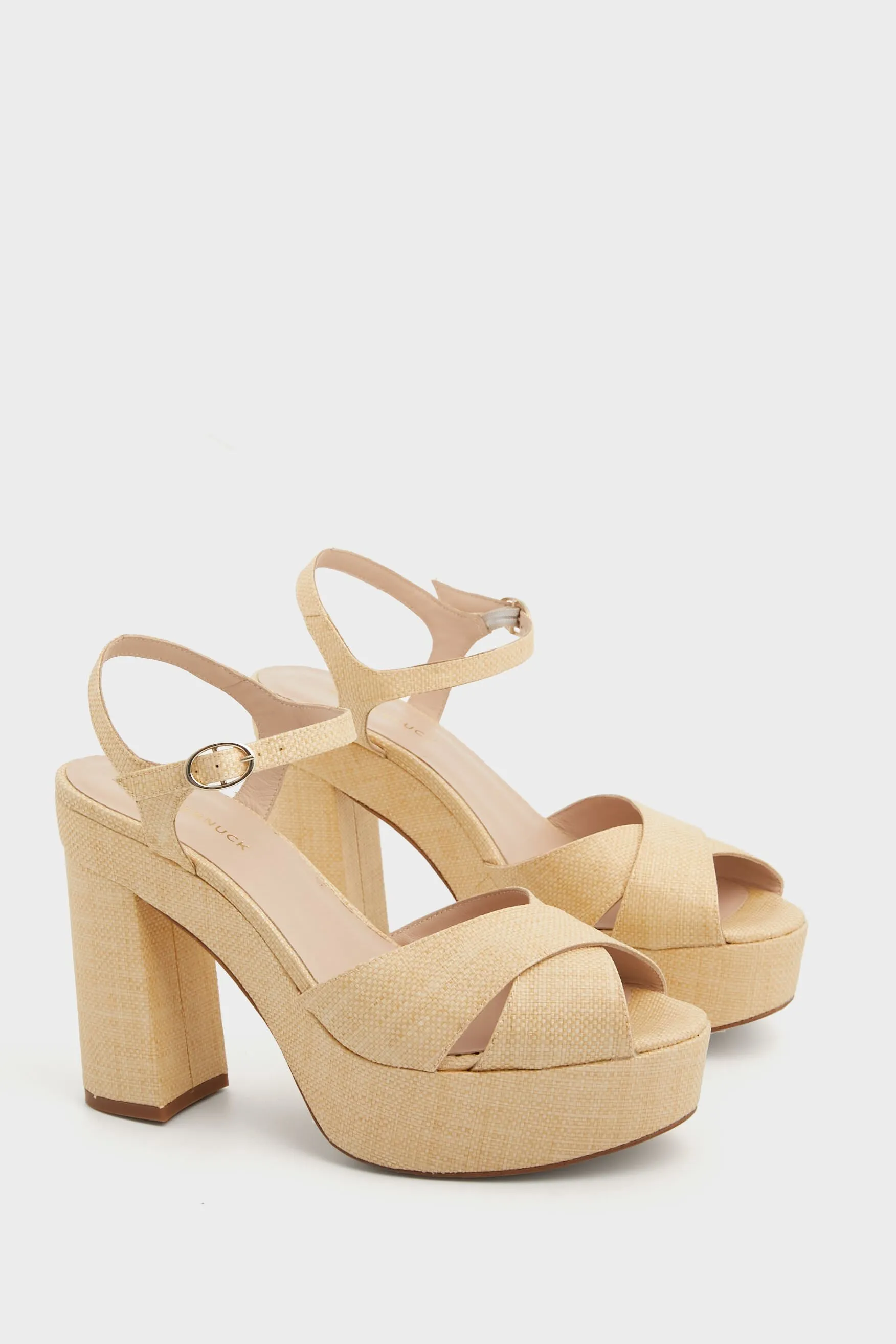Raffia Pippa Platform Heels sold by Tuckernuck product image thumbnail 4