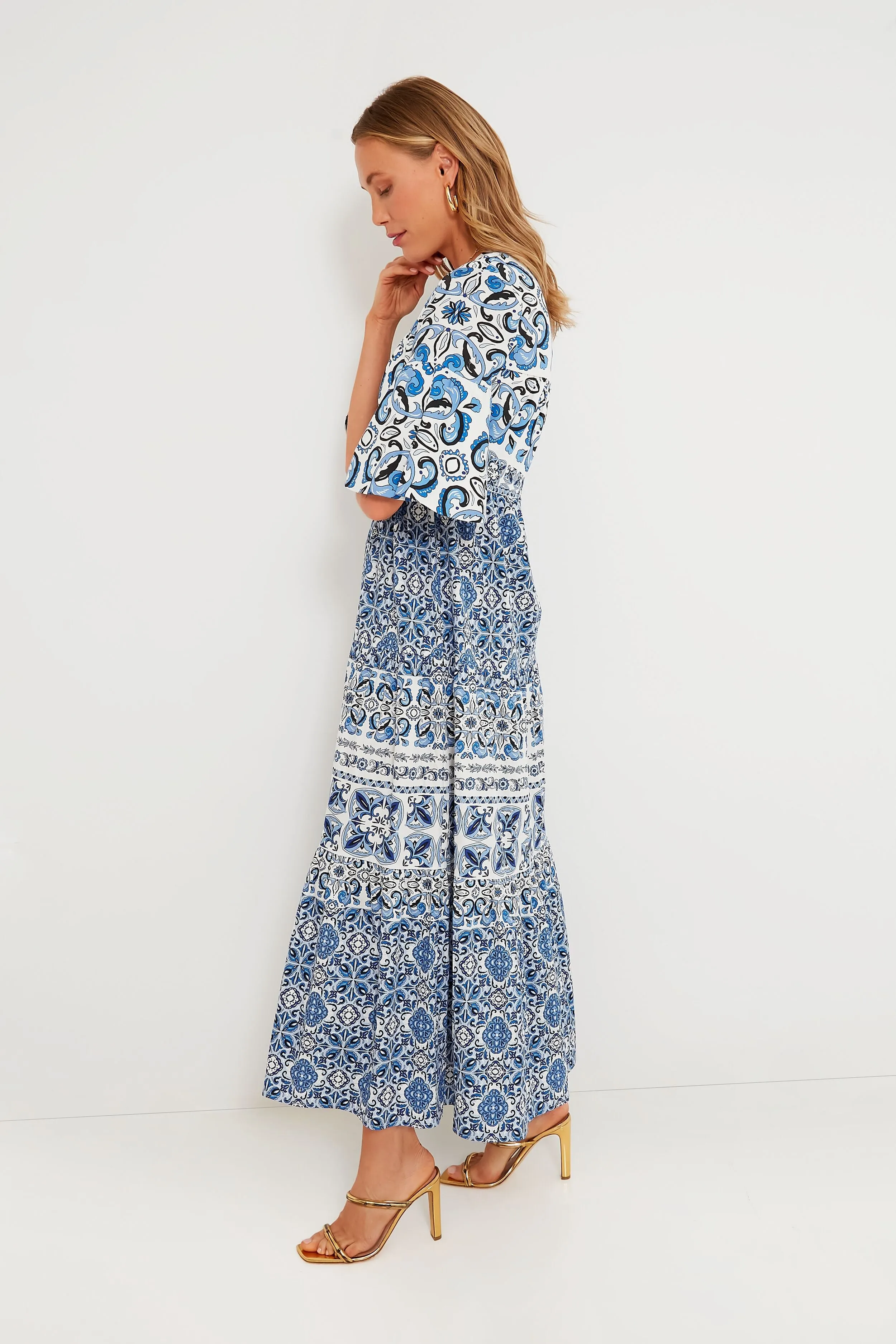 Majolica Tile Ginger Dress sold by Tuckernuck product image thumbnail 3