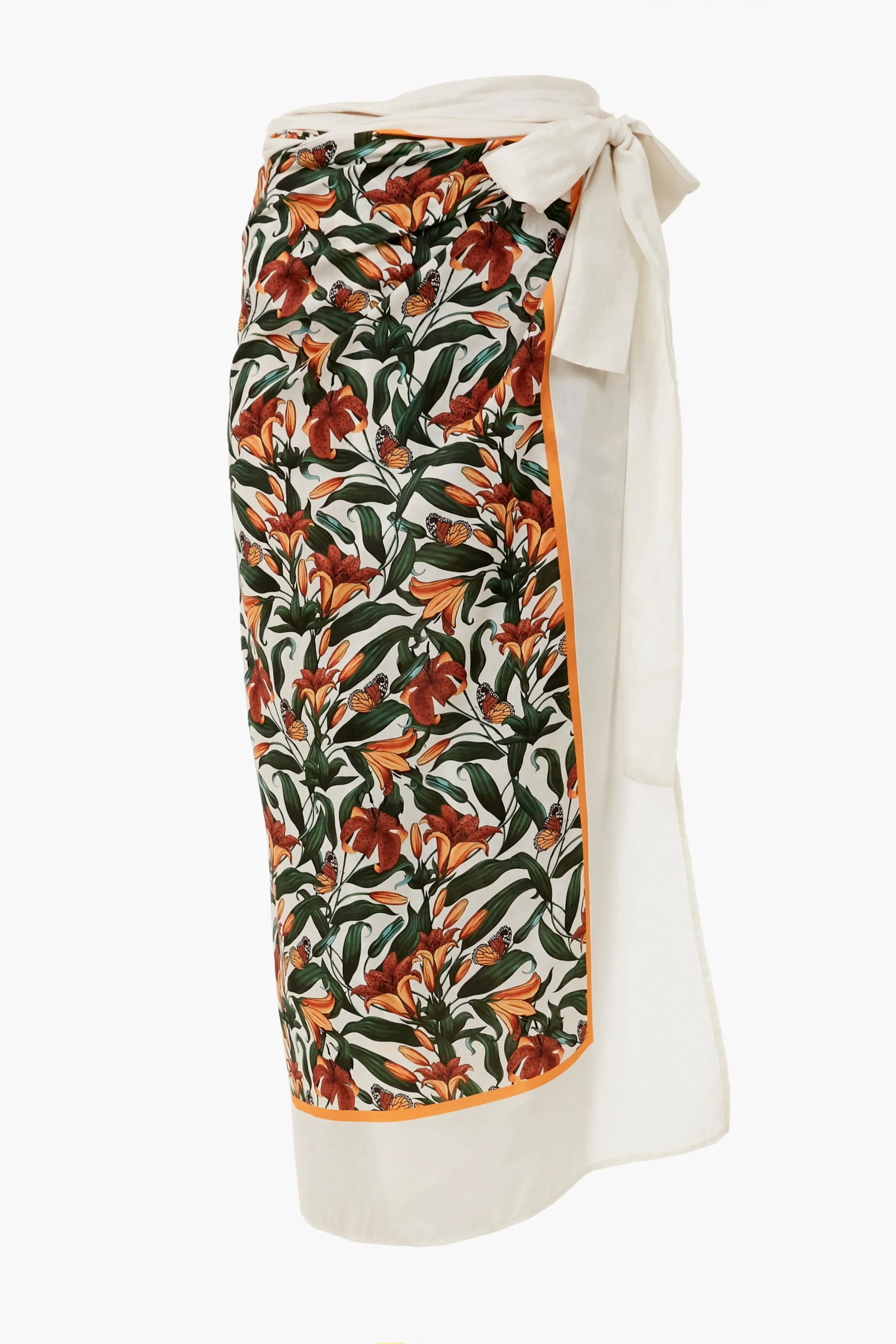 Monarca Crema Lavanda Pareo sold by Tuckernuck