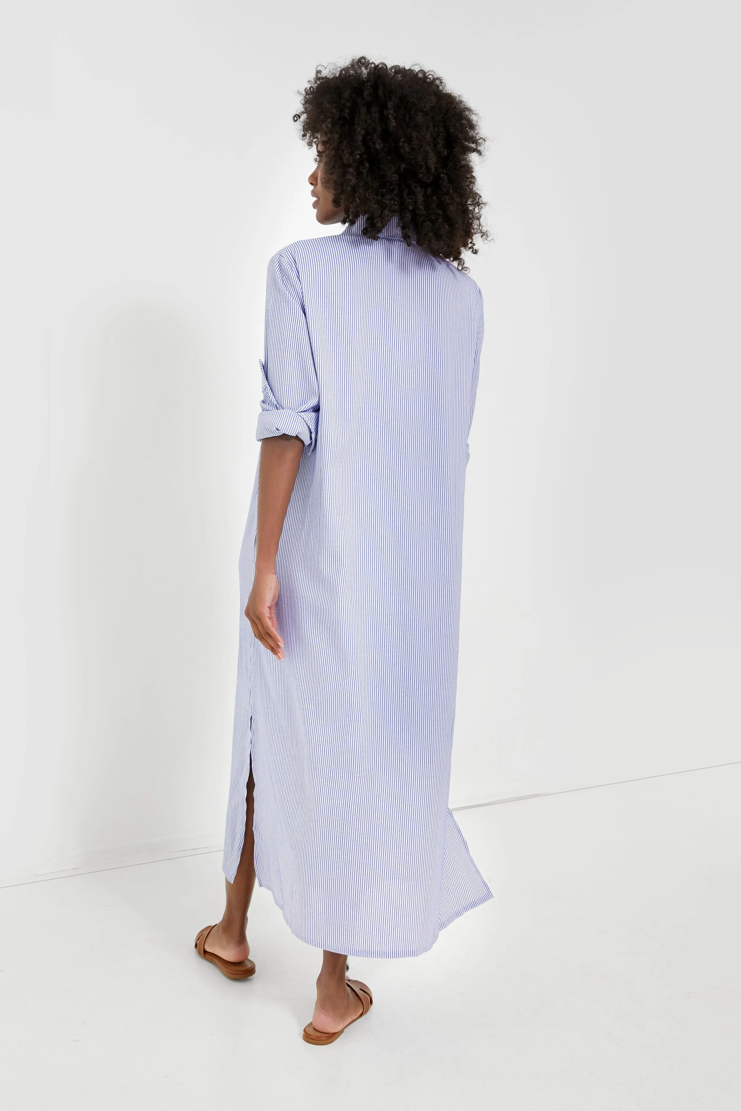 Blue Stripe Griffin Dress sold by Tuckernuck product image thumbnail 4