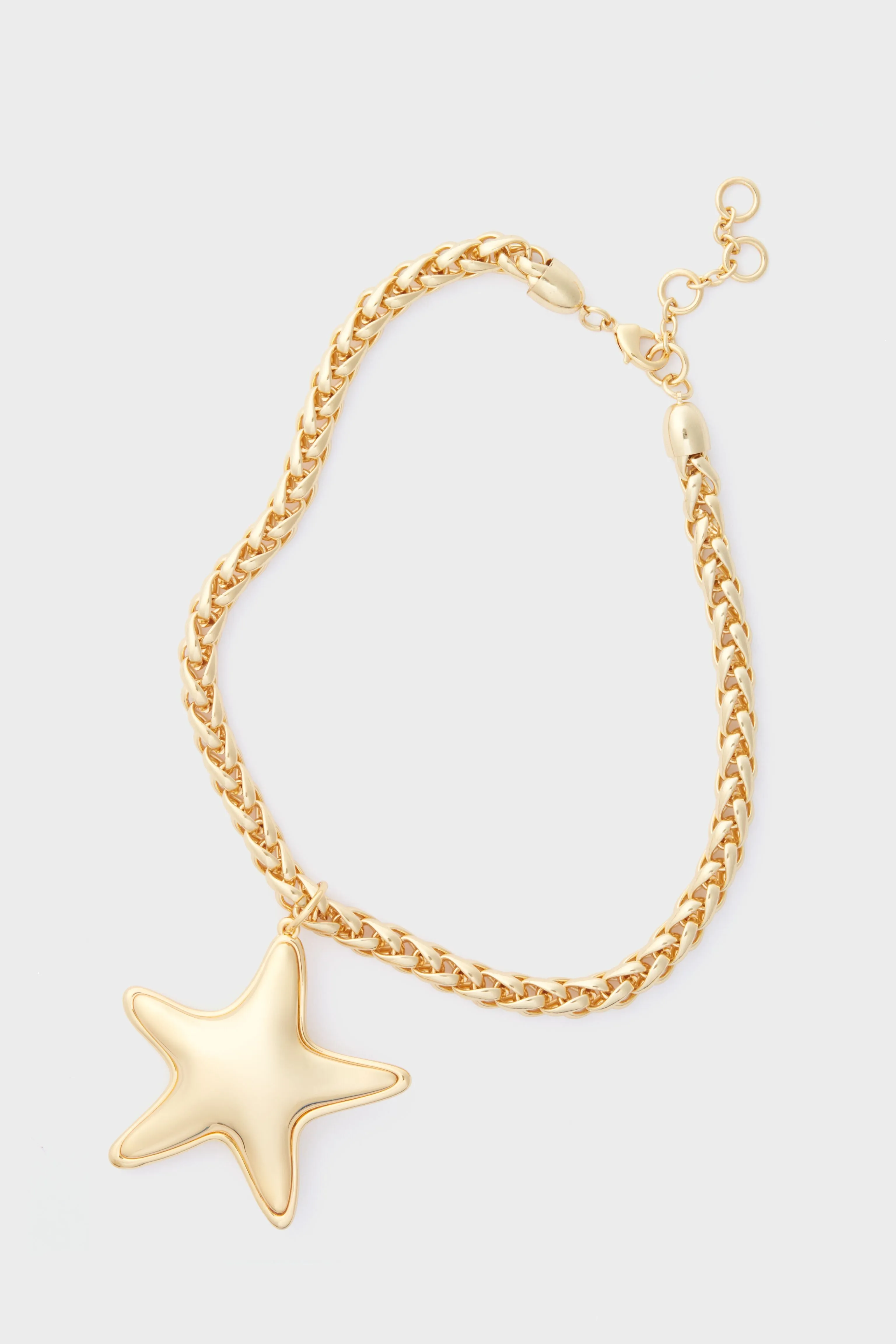 Gold Starfish Pendant Necklace sold by Tuckernuck