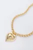 Gold Maxwell Heart Pendant Necklace sold by Tuckernuck