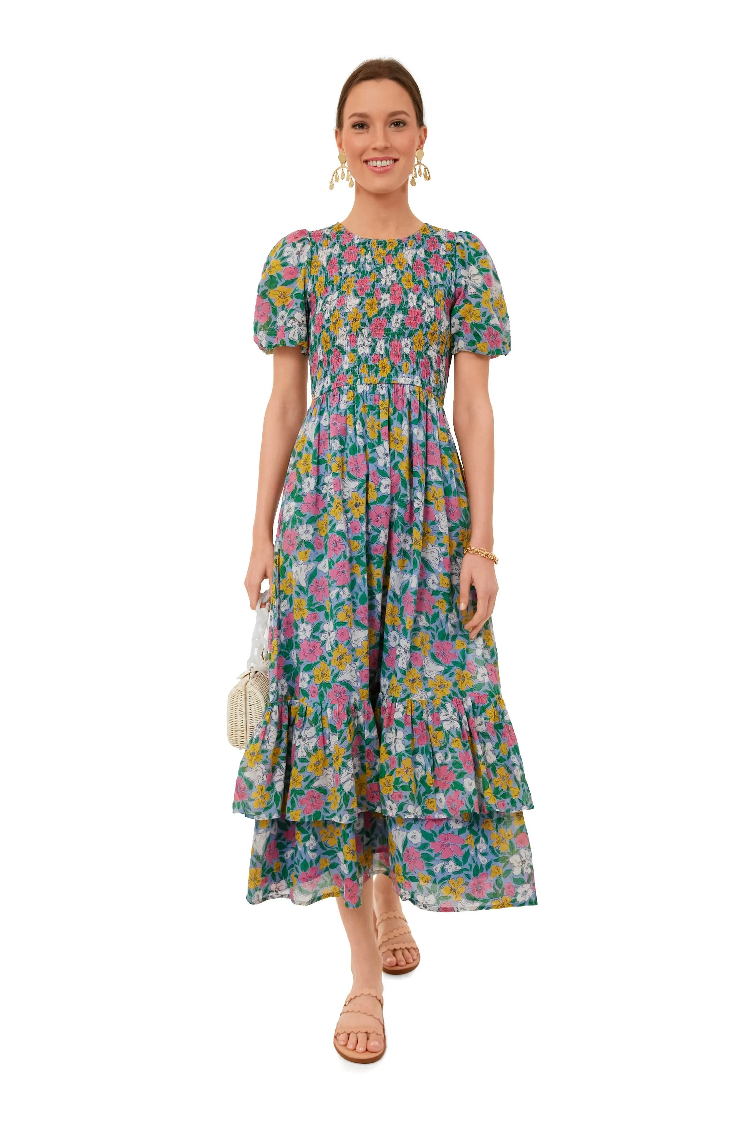 Melodic Floral Vista Quant Dress sold by Tuckernuck product image thumbnail 2