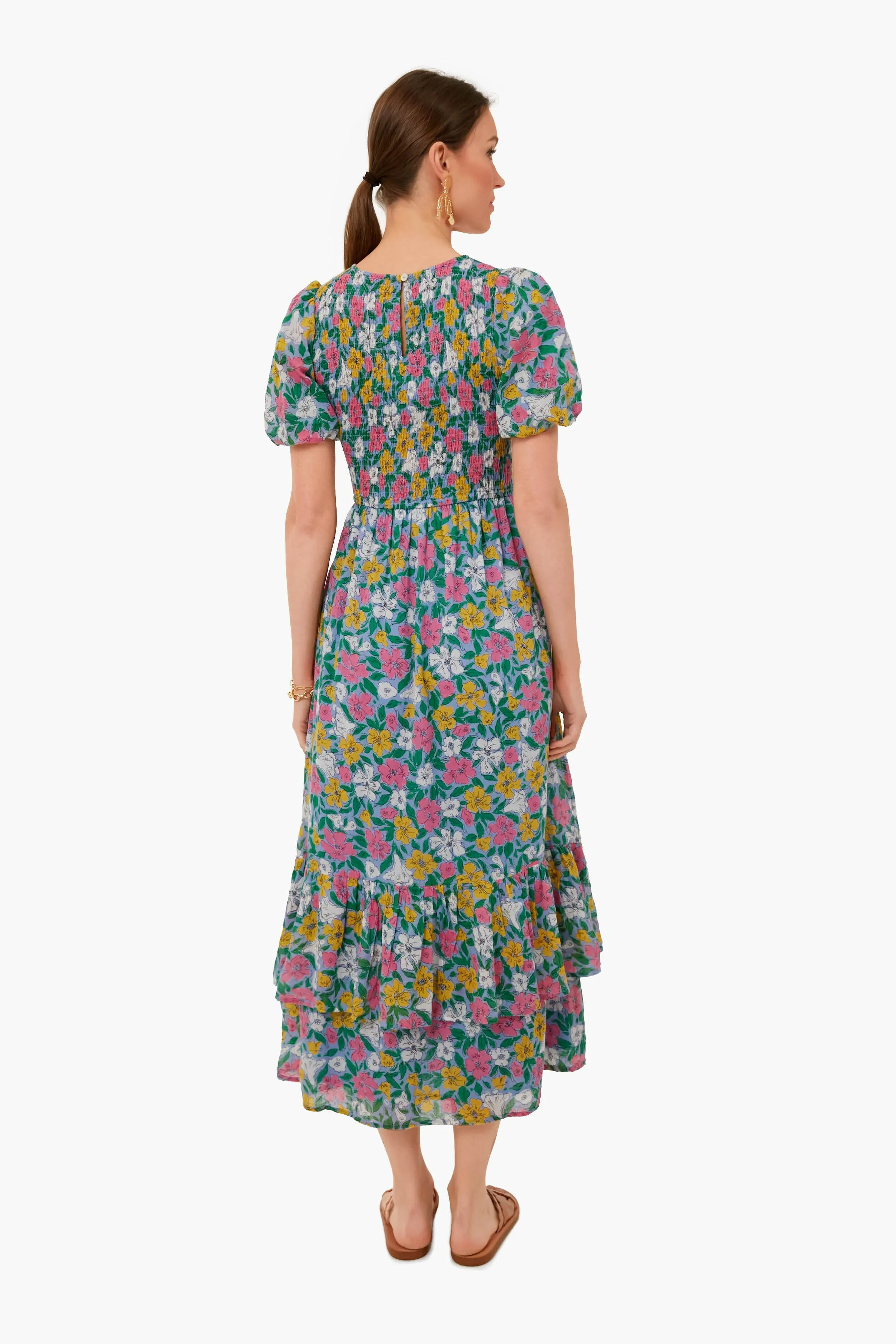 Melodic Floral Vista Quant Dress sold by Tuckernuck product image thumbnail 4