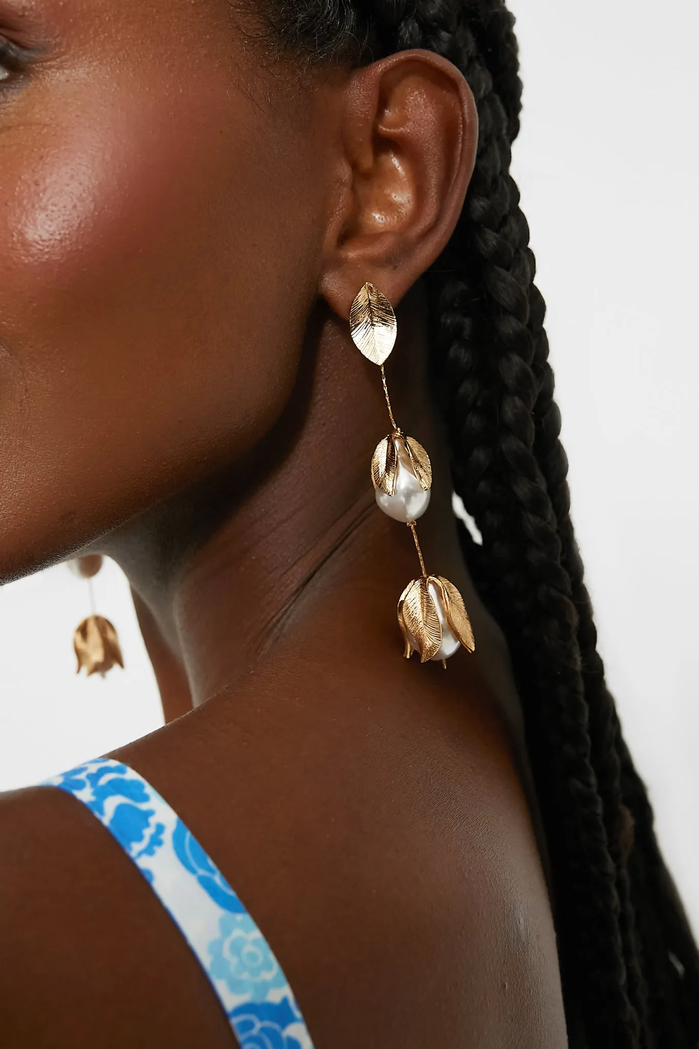 Gold Falcao Earrings sold by Tuckernuck product image thumbnail 2