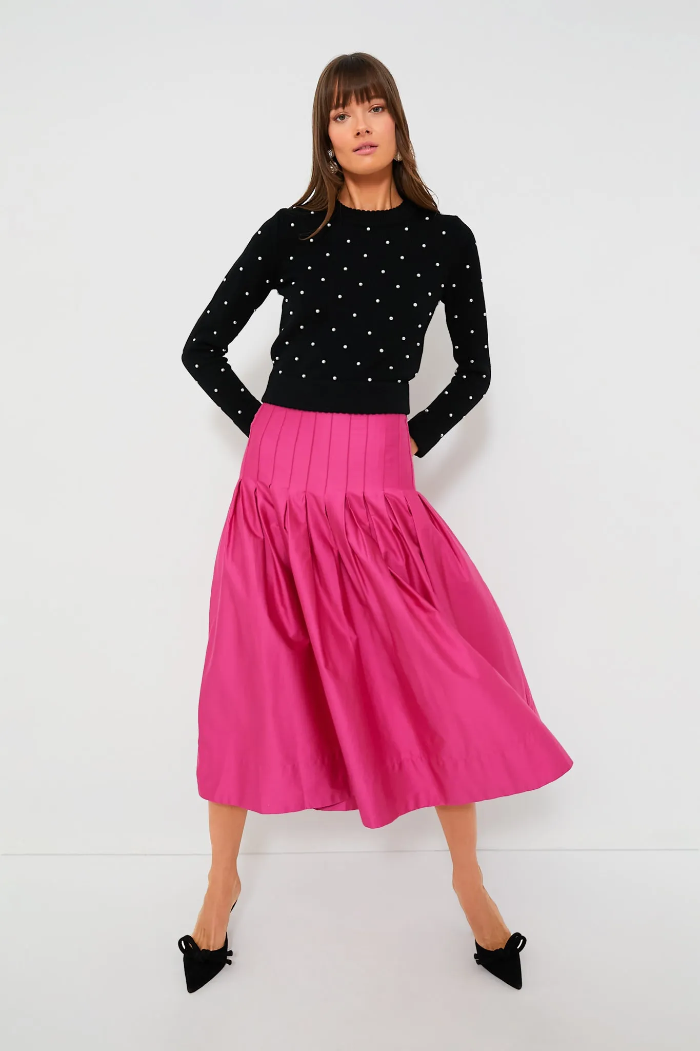 Black Pearl Embellished Deveraux Sweater sold by Tuckernuck product image thumbnail 2