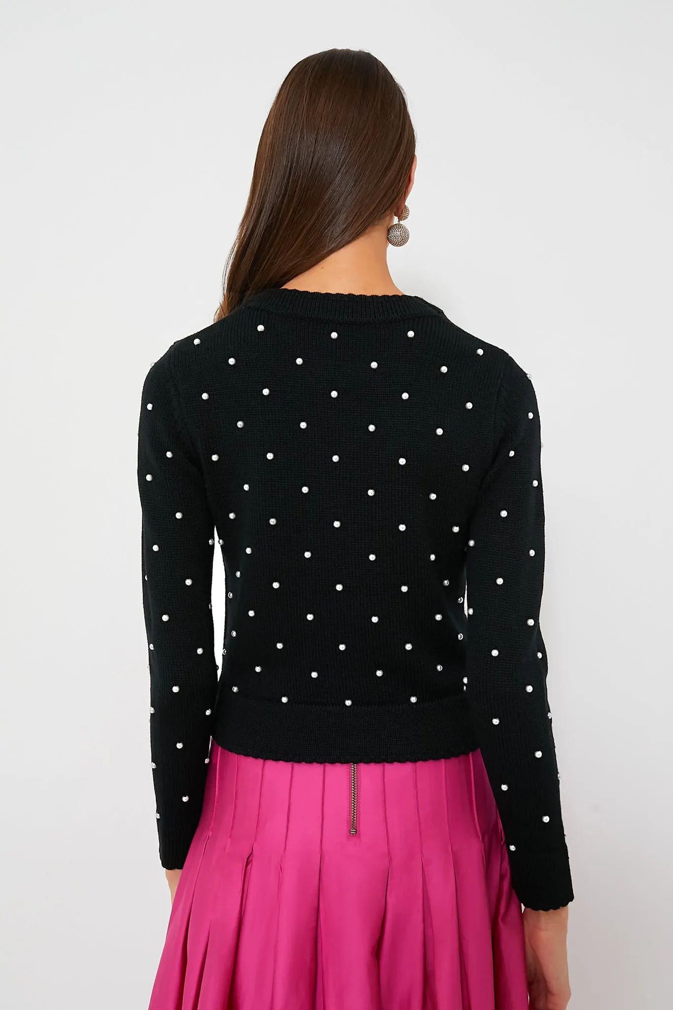 Black Pearl Embellished Deveraux Sweater sold by Tuckernuck product image thumbnail 4