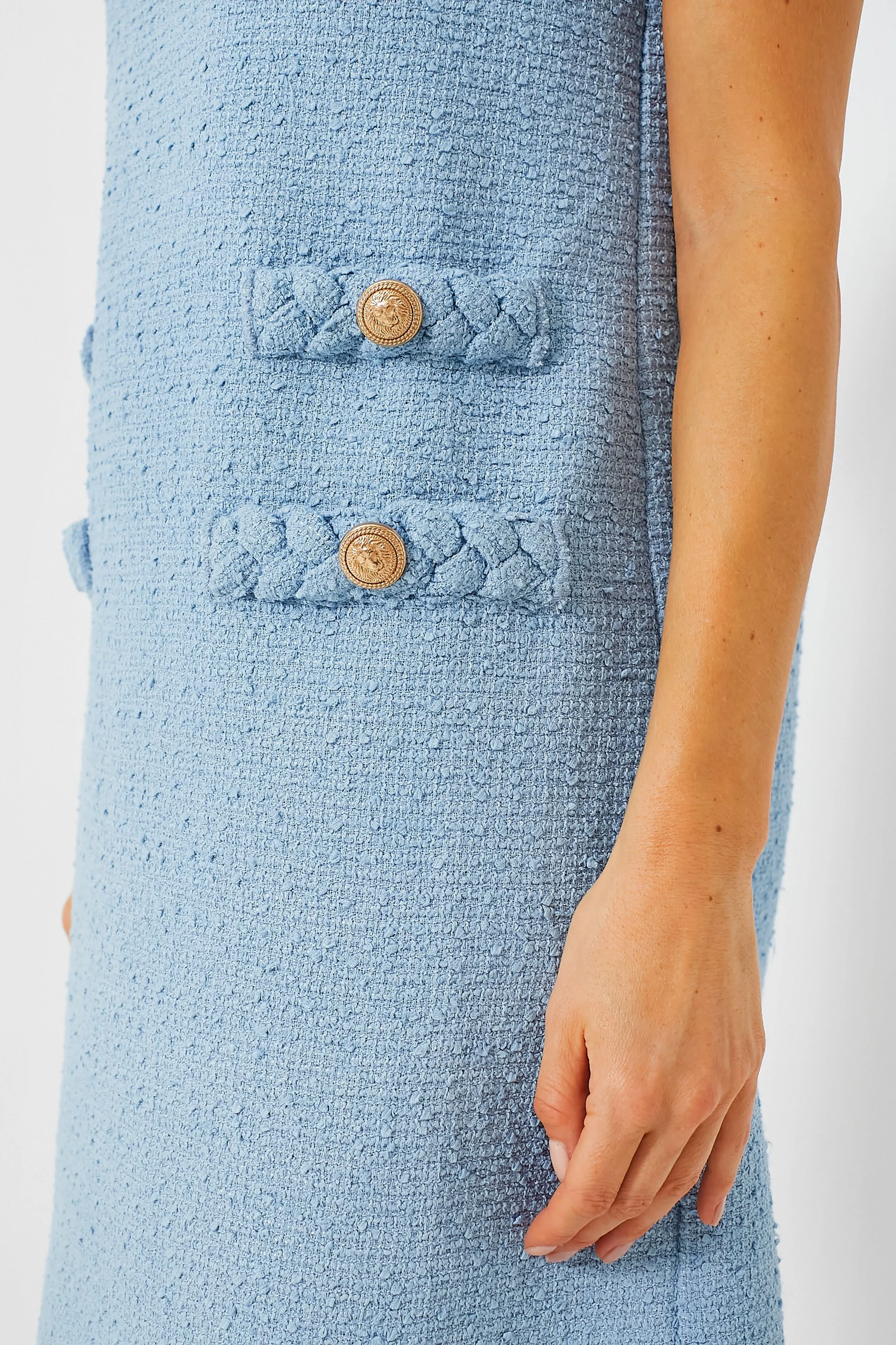 Airy Blue Jackie Dress sold by Tuckernuck product image thumbnail 5