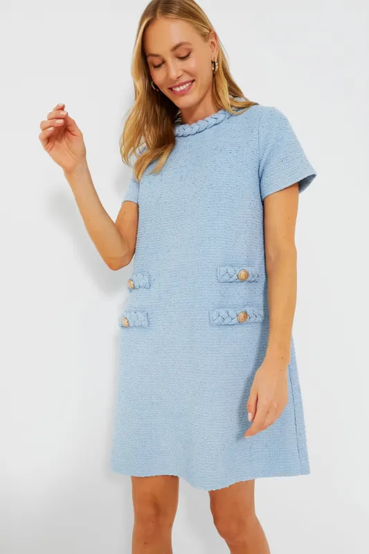 Airy Blue Jackie Dress sold by Tuckernuck