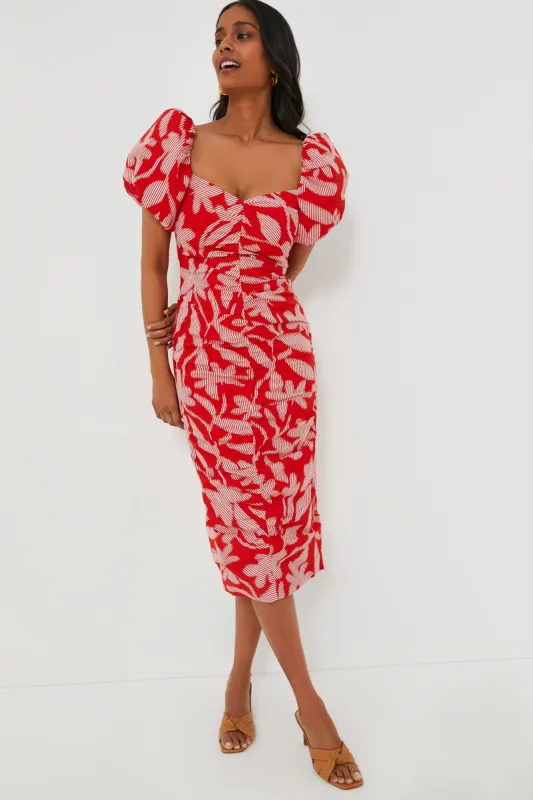 Optical Floral Tessa Dress sold by Tuckernuck