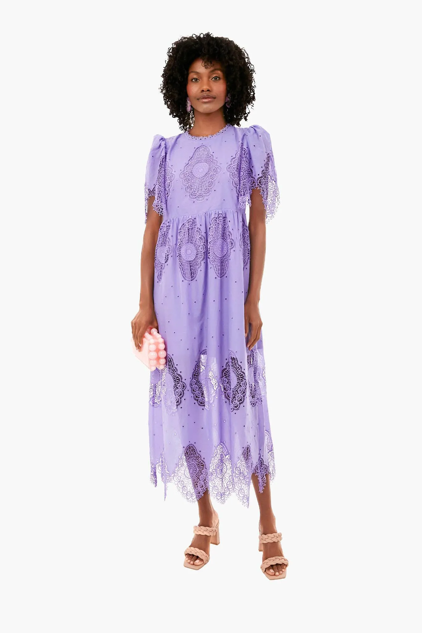 Lilac Lace Catalina Dress sold by Tuckernuck