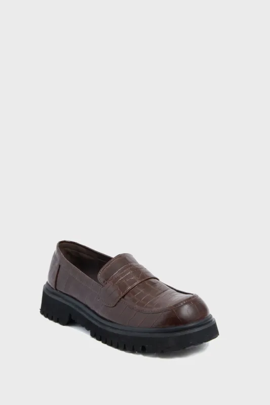 Chocolate Laguna Loafers sold by Tuckernuck