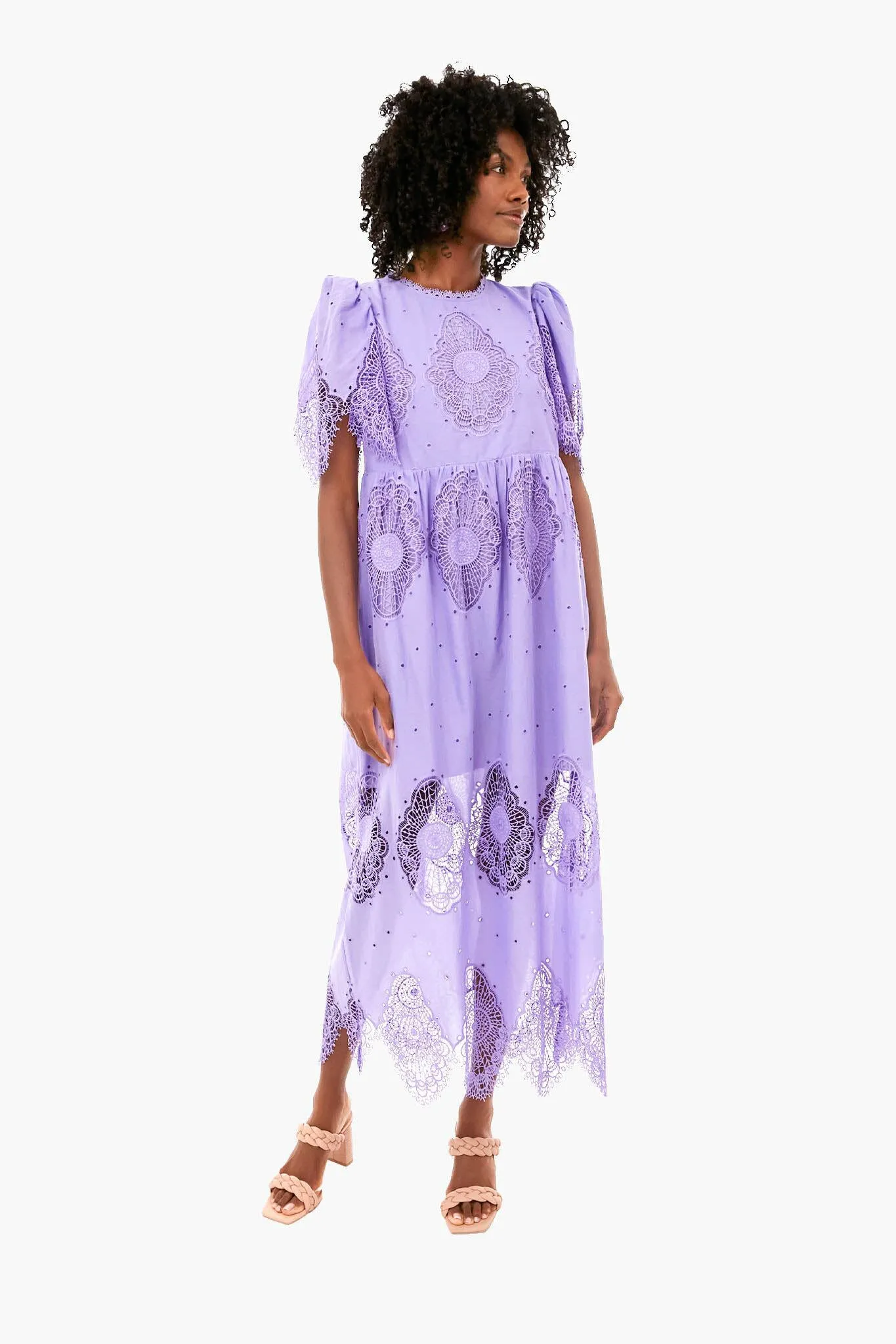 Lilac Lace Catalina Dress sold by Tuckernuck product image thumbnail 2