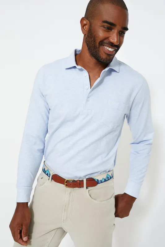 Indigo Batik Heather Tuckernuck Jack Polo sold by Tuckernuck