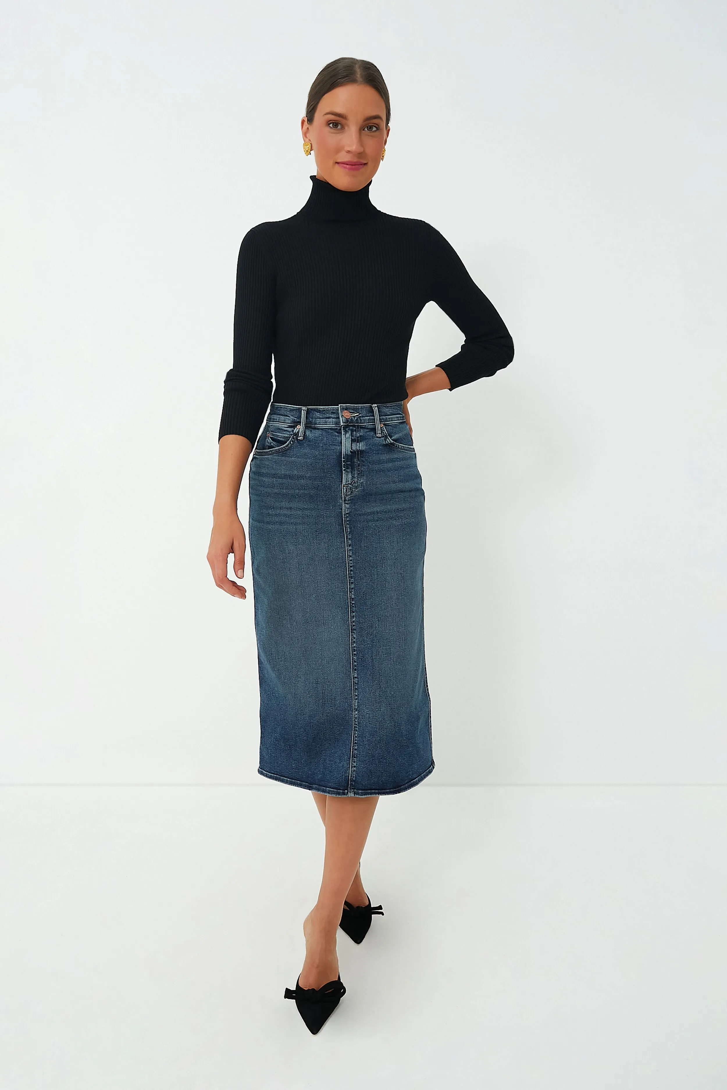 Going Full Circle The Swooner Straight A Midi Skirt sold by Tuckernuck product image thumbnail 2