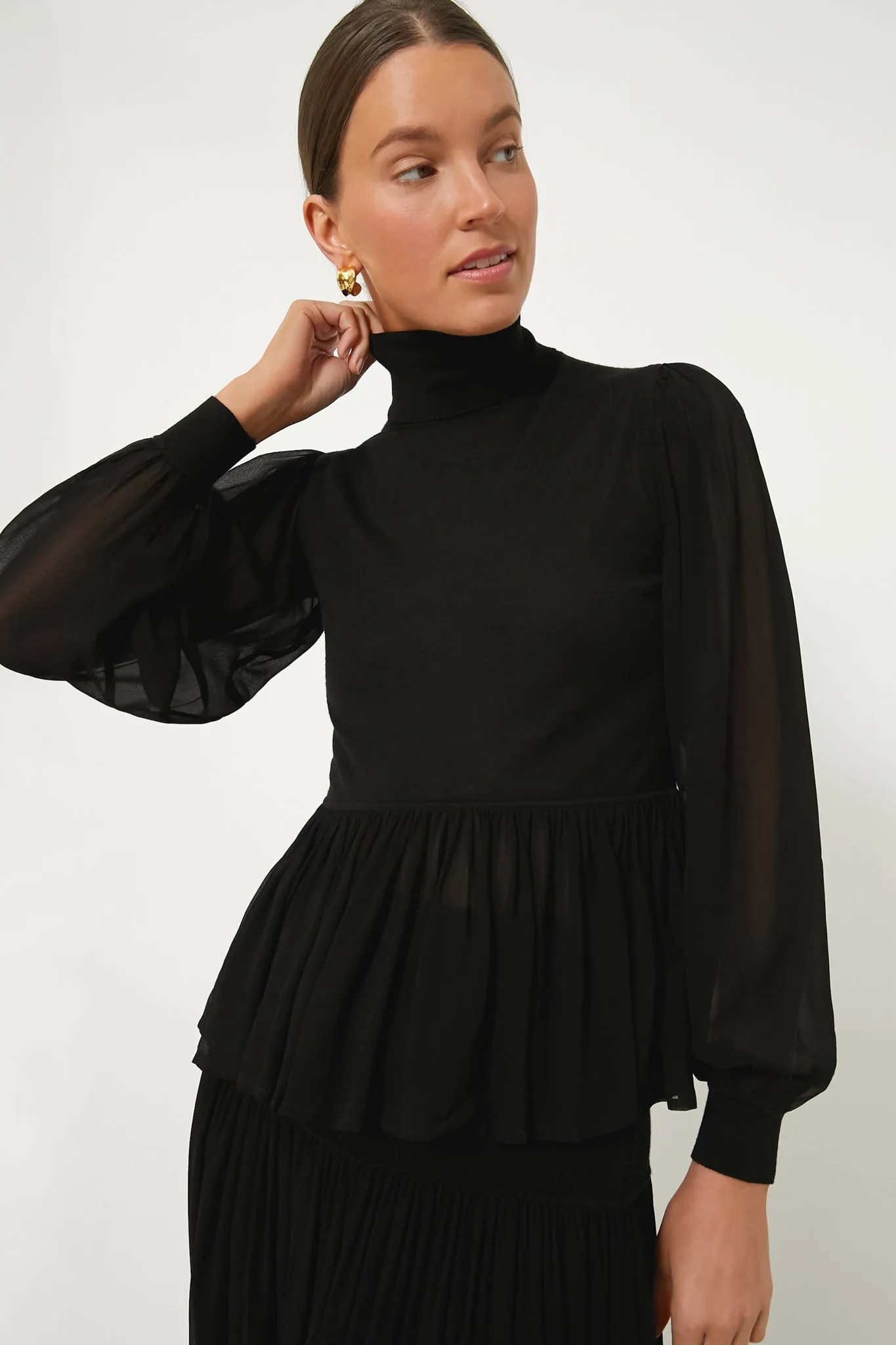 Noir Liana Turtleneck sold by Tuckernuck