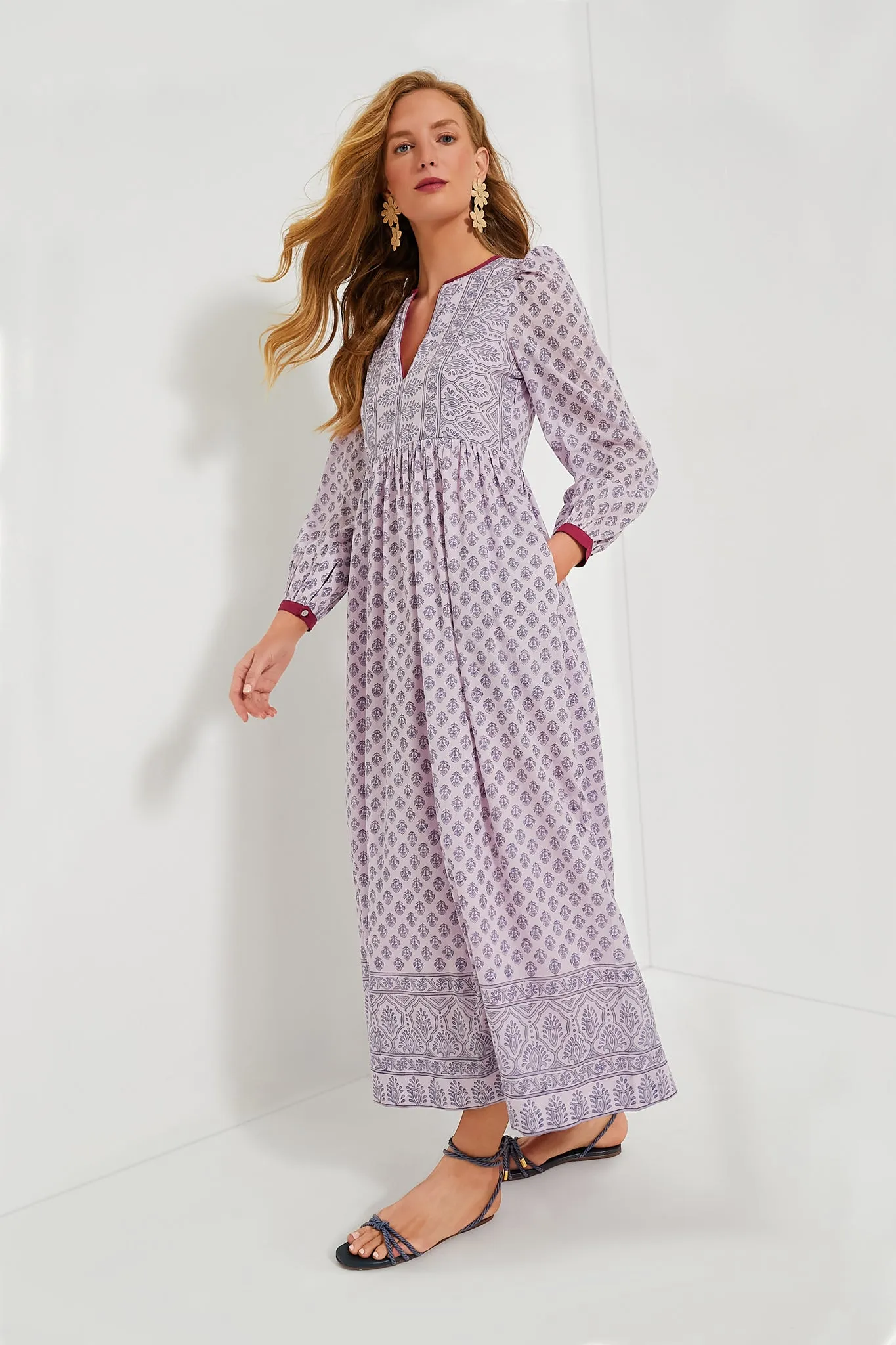 Purple Lilac Winifred Bhutti Dress sold by Tuckernuck product image thumbnail 2