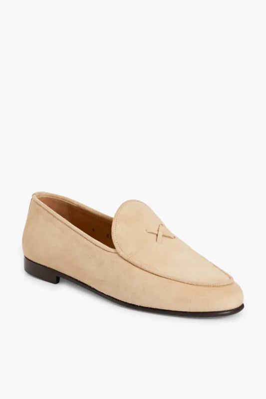 Women's Sandstone Suede Milano Loafers sold by Tuckernuck