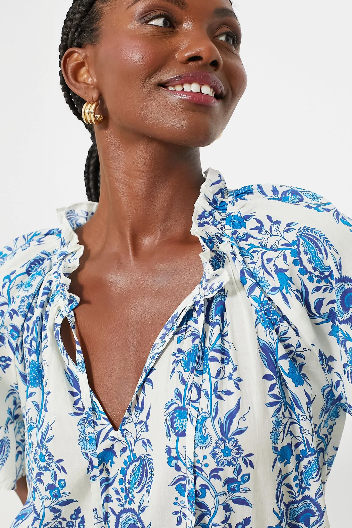 Cerulean Posy Cassis Top sold by Tuckernuck product image thumbnail 5