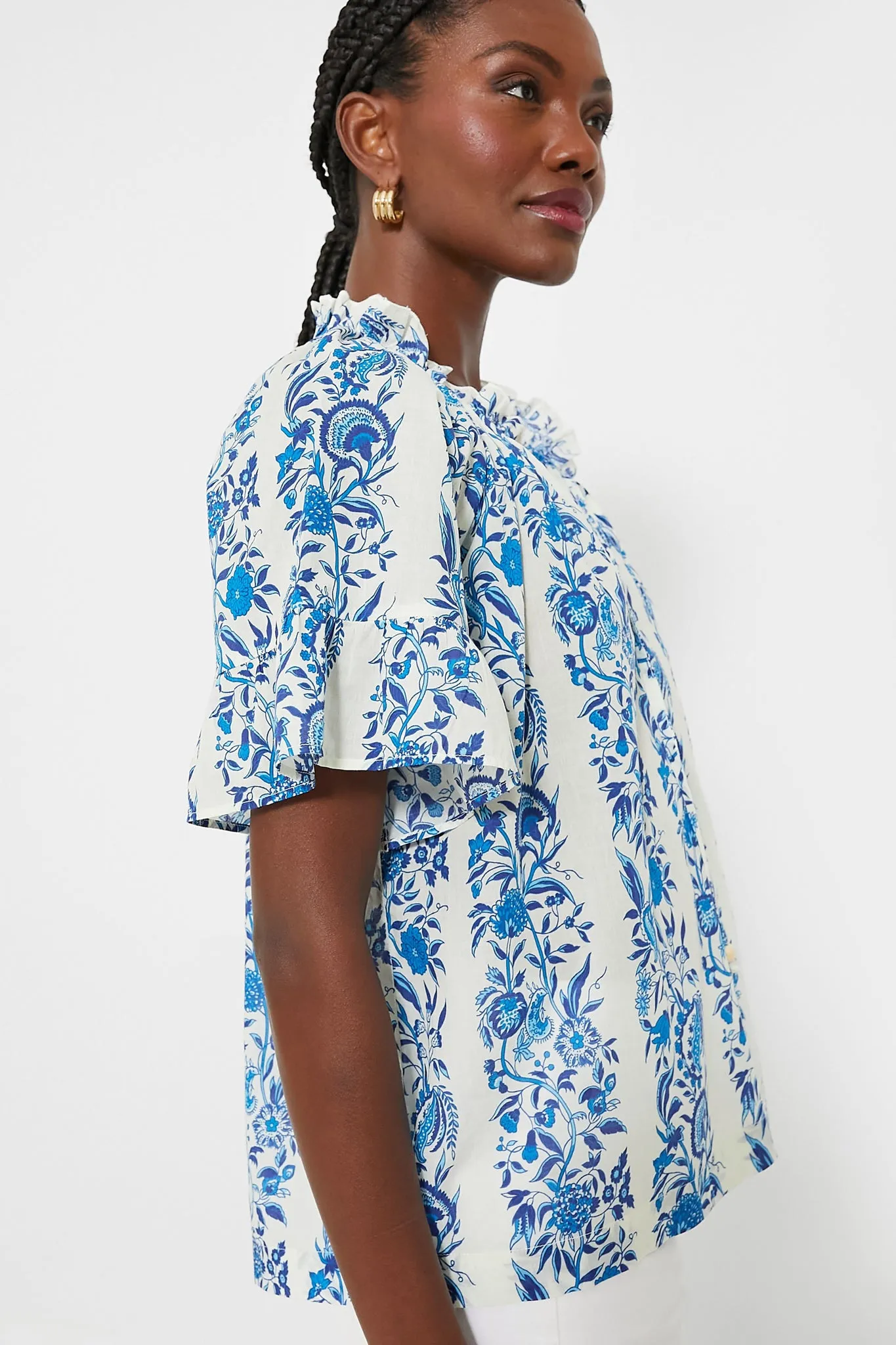 Cerulean Posy Cassis Top sold by Tuckernuck product image thumbnail 3