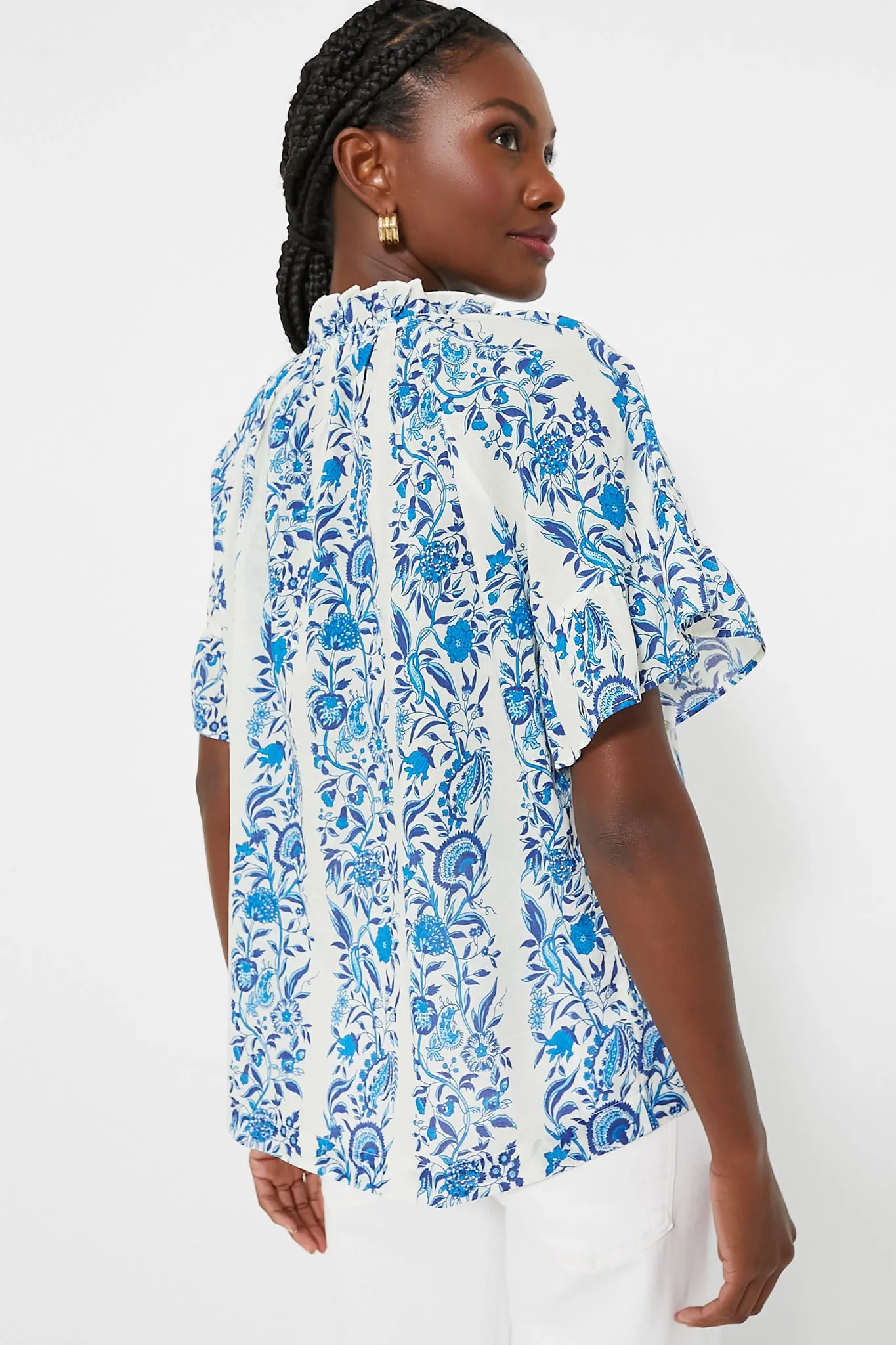 Cerulean Posy Cassis Top sold by Tuckernuck product image thumbnail 4