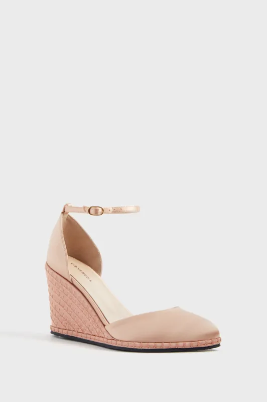 Vaniglia Wedges with Ankle Lace made by Tuckernuck