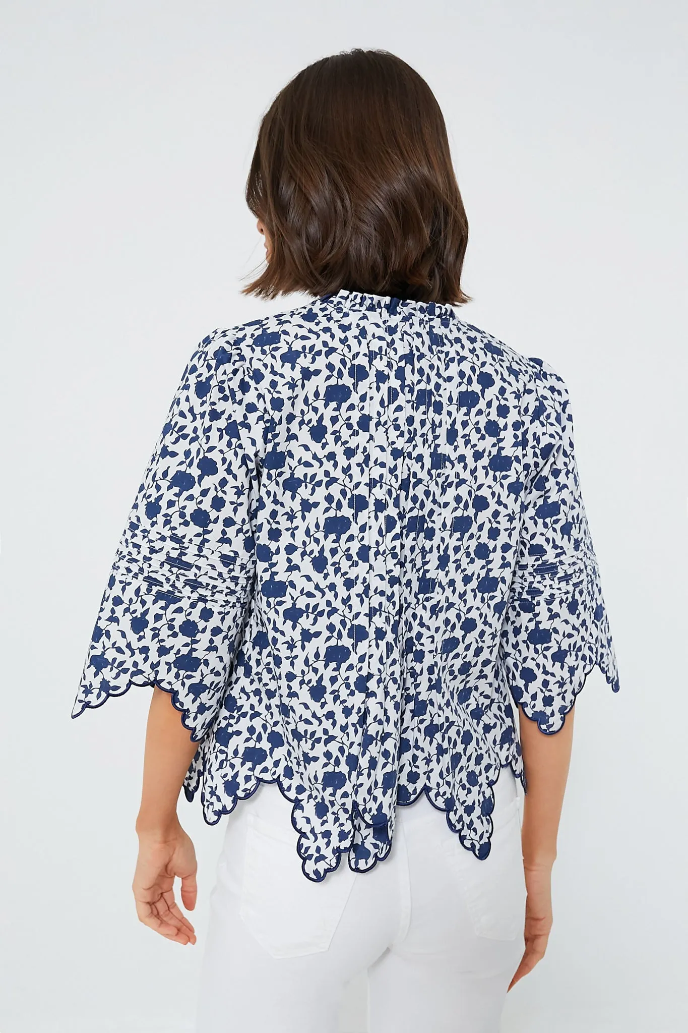 Roses of Dreams Matilde Blouse sold by Tuckernuck product image thumbnail 4