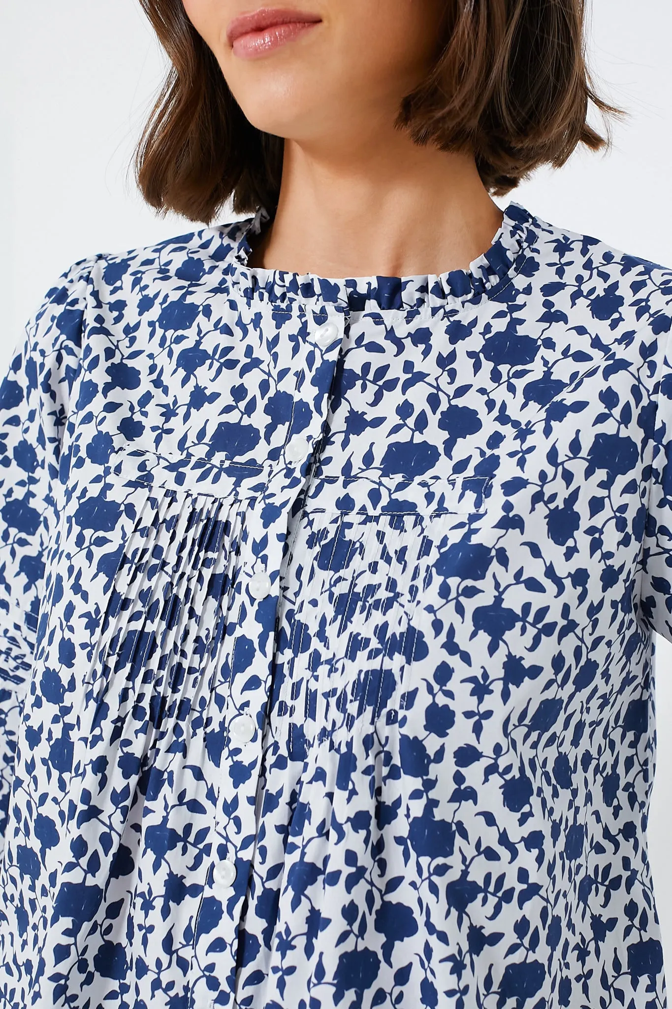Roses of Dreams Matilde Blouse sold by Tuckernuck product image thumbnail 5