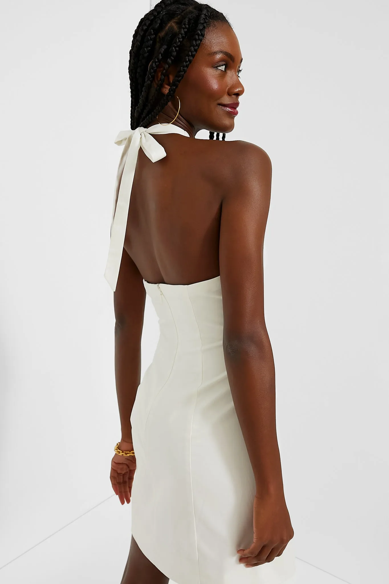 Ivory Haven Dress sold by Tuckernuck product image thumbnail 4