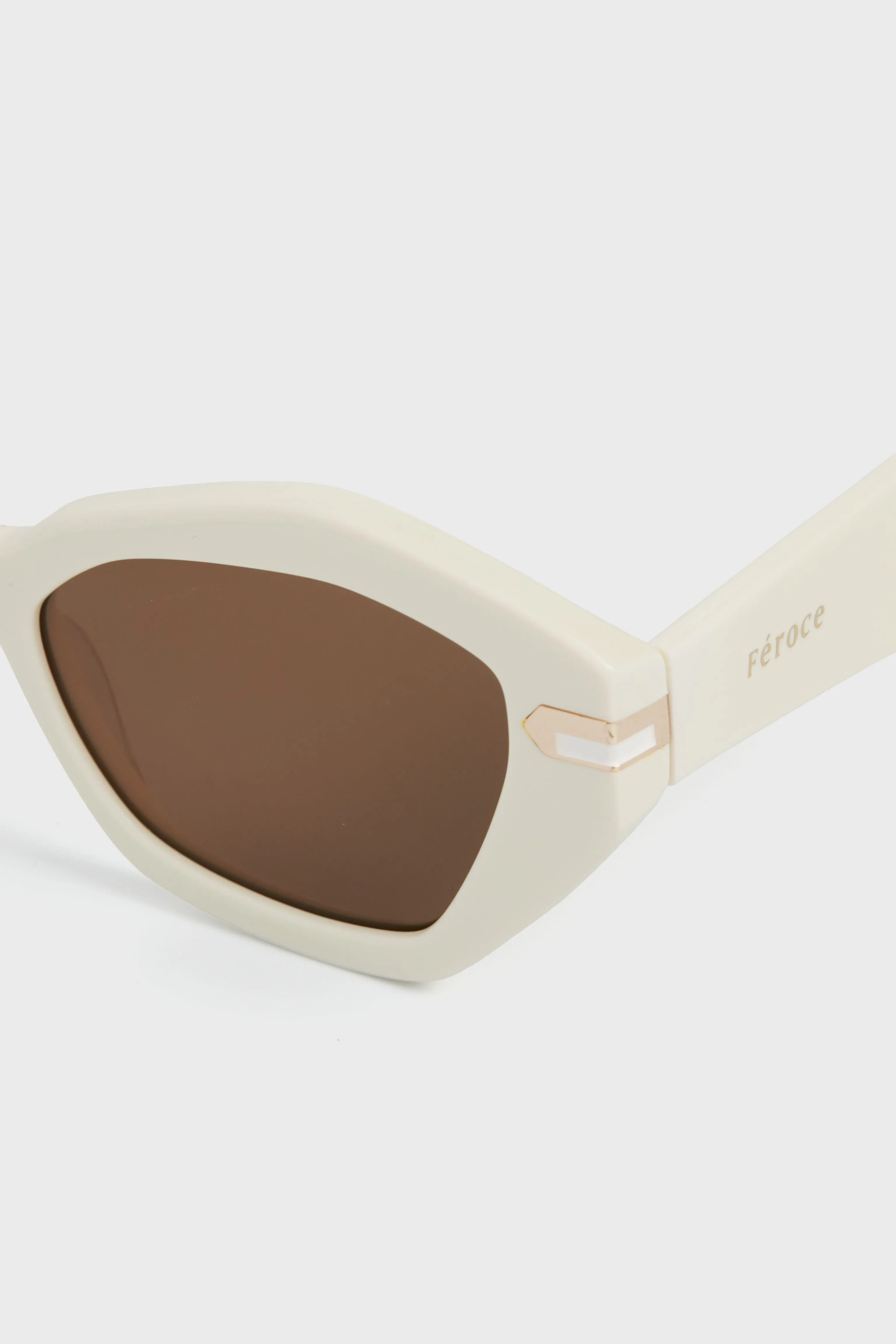 Creme Devon Sunglasses sold by Tuckernuck product image thumbnail 4