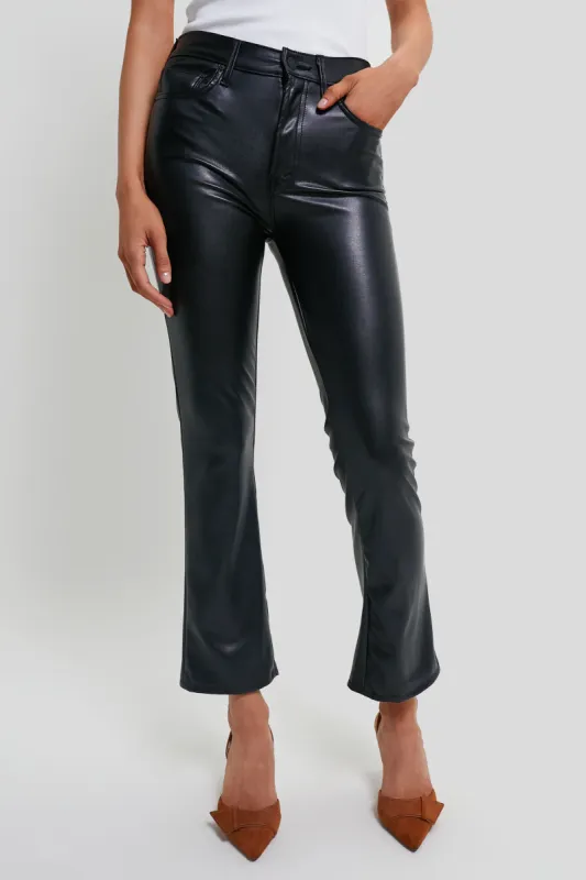 Exclusive Black Faux Leather The Insider Flood sold by Tuckernuck