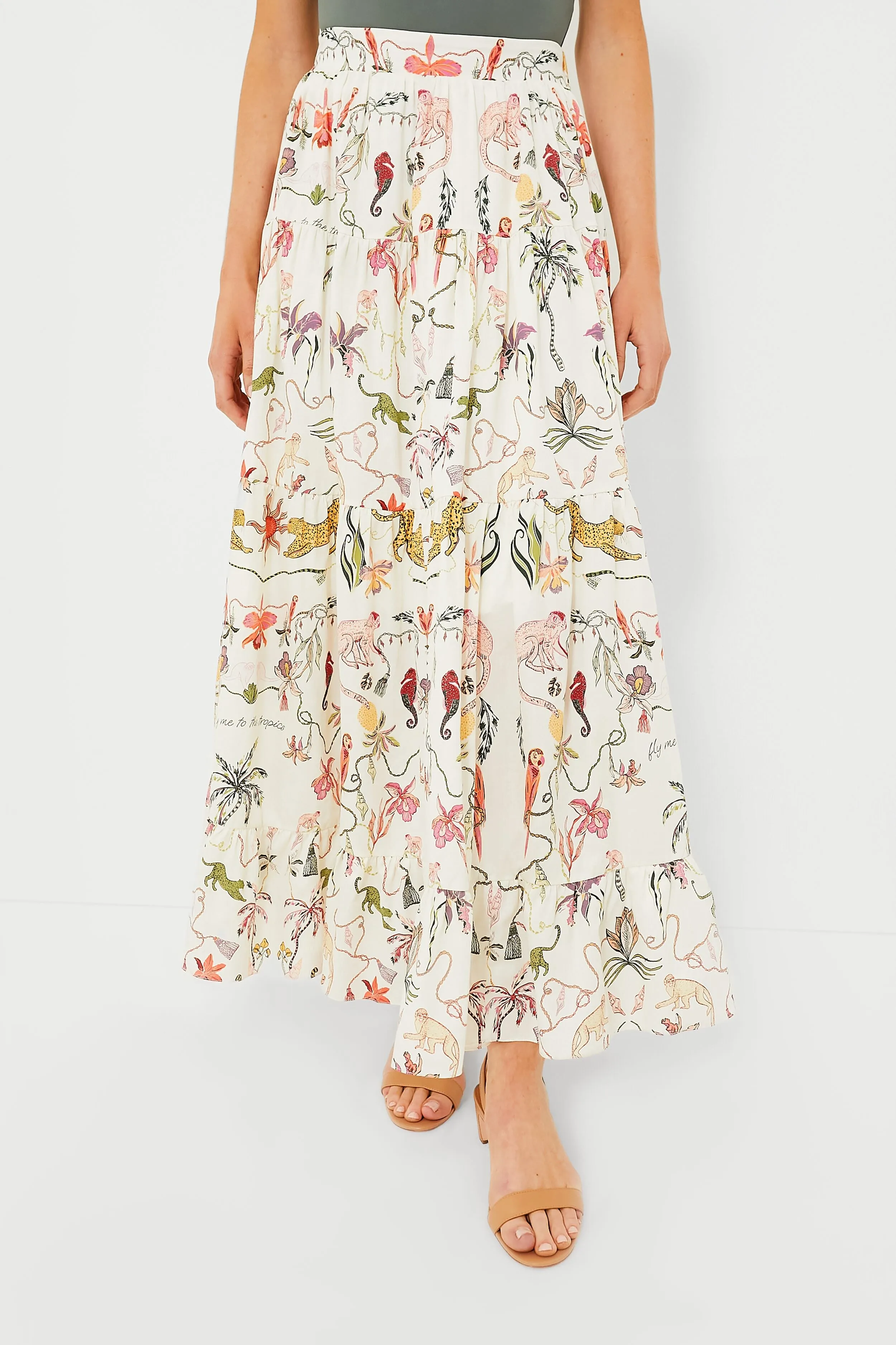 White Mongrave Skirt sold by Tuckernuck