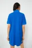 Blue Pique Teller Polo Dress sold by Tuckernuck