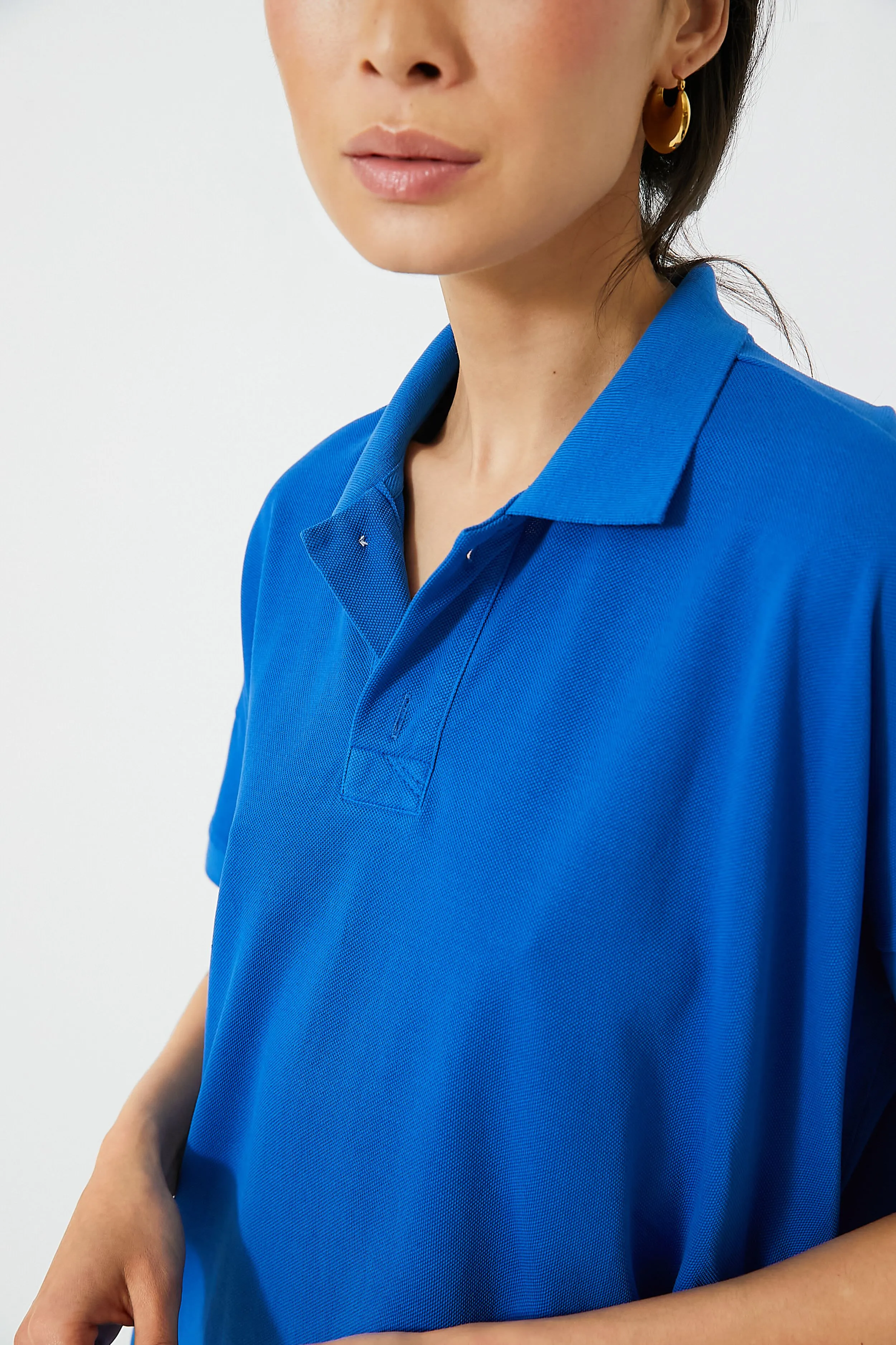 Blue Pique Teller Polo Dress sold by Tuckernuck product image thumbnail 5