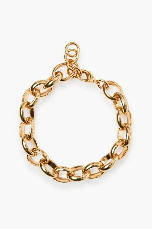 Gold Chunky Chain Link Bracelet sold by Tuckernuck