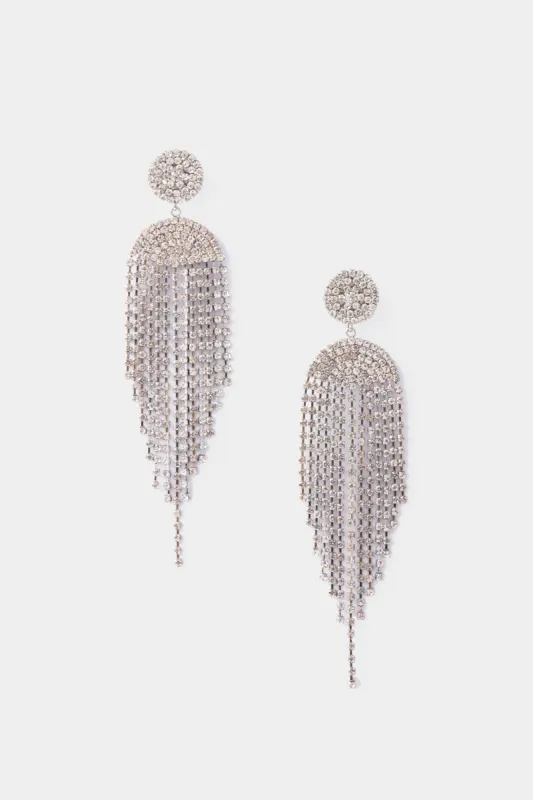 Silver Chandelier Earrings sold by Tuckernuck